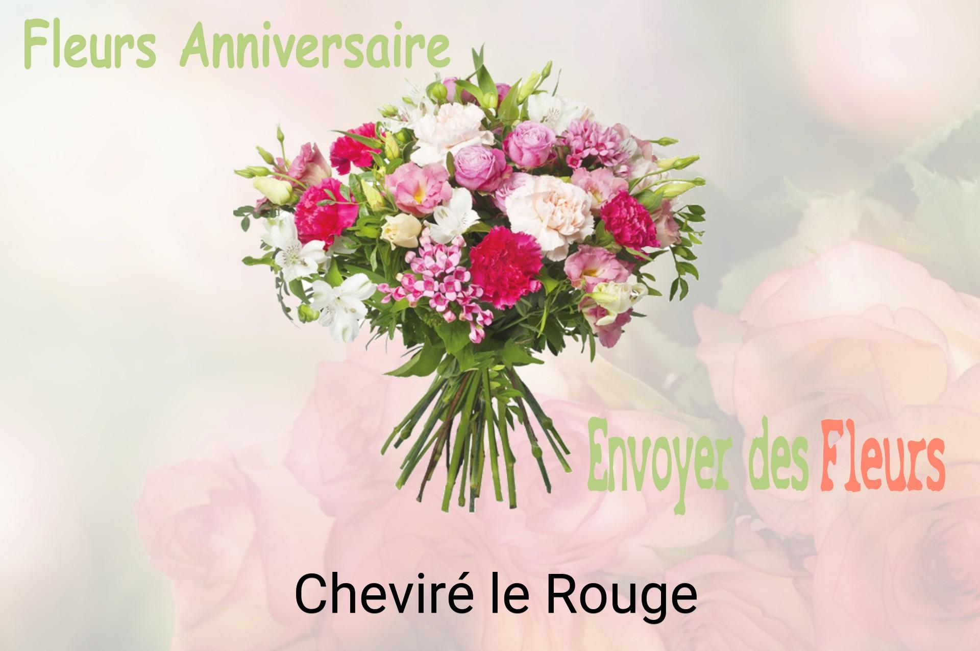 Bouquet de fleurs d’anniversaire livré à Cheviré-le-Rouge