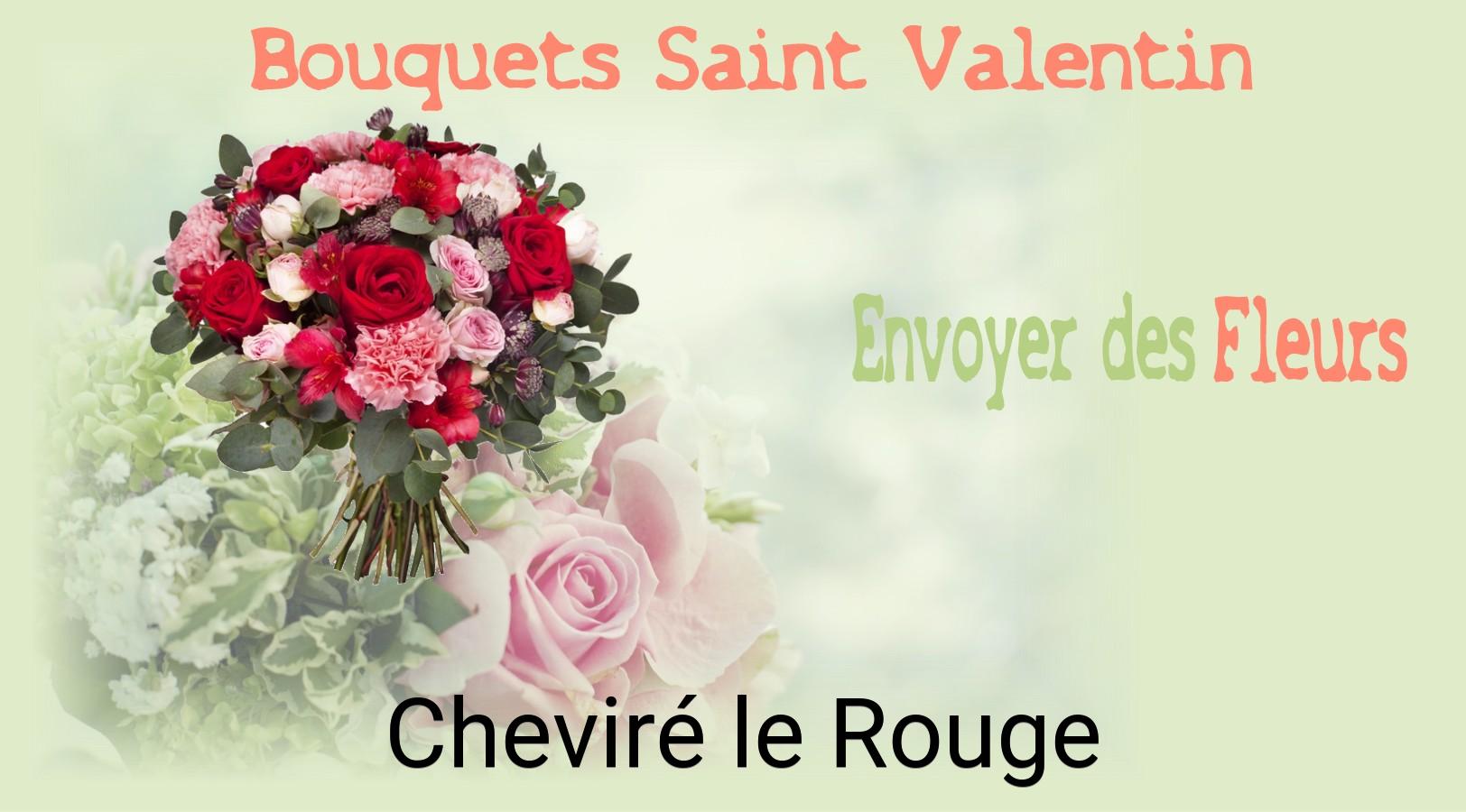 Roses de Saint-Valentin livrées à Cheviré-le-Rouge